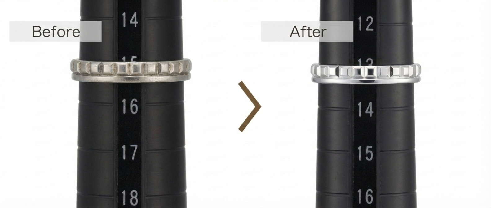 BOUCHERONリング Before/After